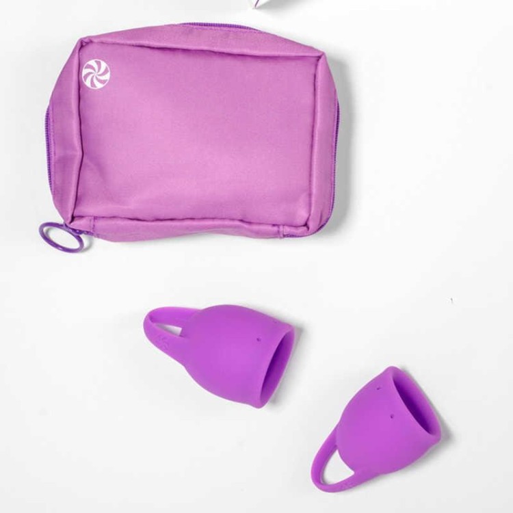 komplet kubeczków menstruacyjnych Cups Kit Natural Wellness Tulip