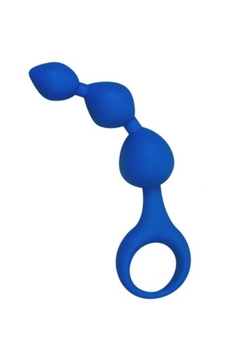 sonda analna Dildo Silic Triball  Amuse-G Blue