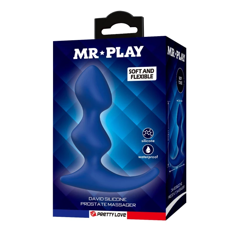 masażer Mr. Play David Silicone Prostate Massager