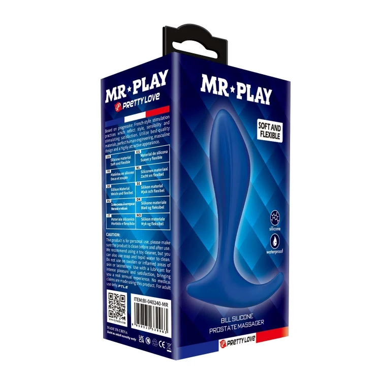 masażer Mr. Play Bill Silicone Prostate Massager