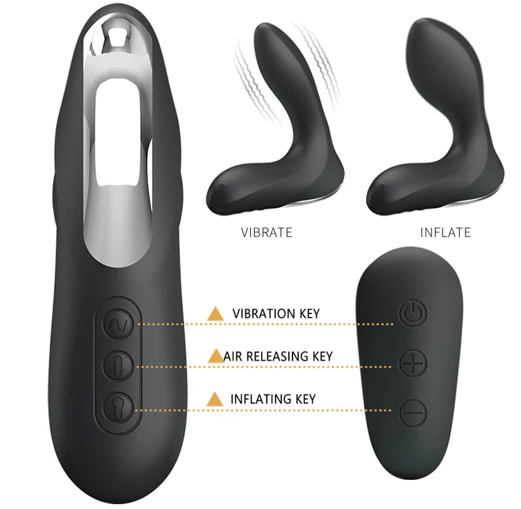 masażer Mr. Play Remote Control Vibrating Prostate Massager