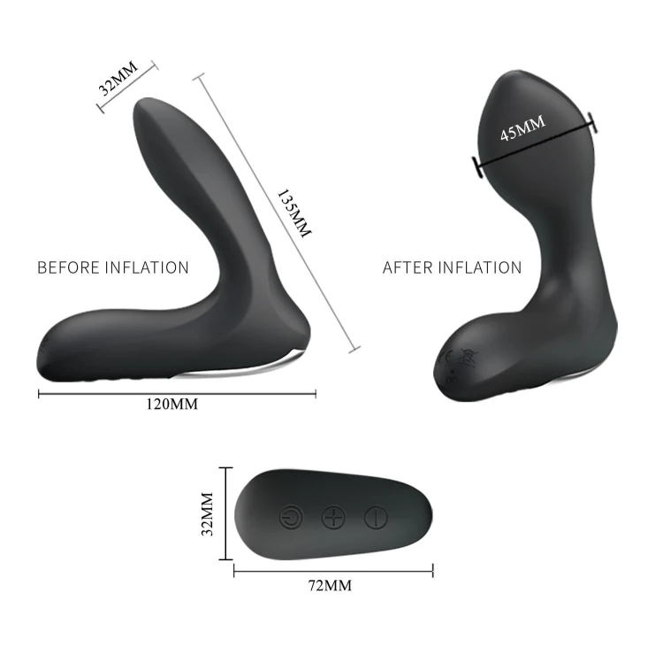 masażer Mr. Play Remote Control Vibrating Prostate Massager
