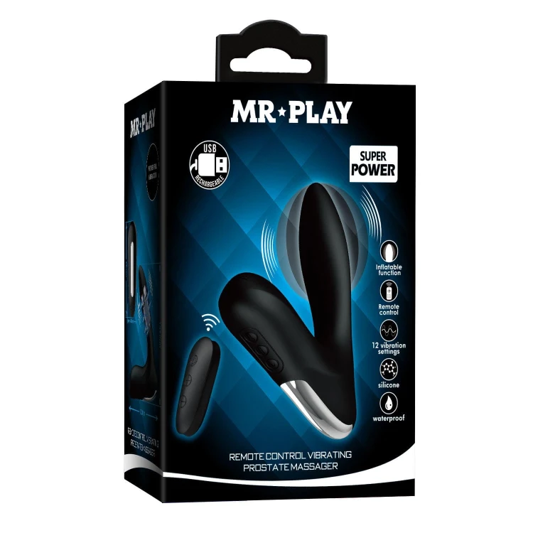 masażer Mr. Play Remote Control Vibrating Prostate Massager