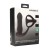 masażer Vibrating and Thrusting Silicone Prostate Massager with Tri O Cockring Black