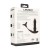 masażer Vibrating and Thrusting Silicone Prostate Massager with Tri O Cockring Black