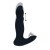 masażer Vibrating and Thrusting Silicone Prostate Massager Black