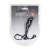 masażer Rippled with Hard Loop Silicone Prostate Massager Black M