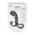 masażer Bulb with Loop Silicone Prostate Massager  Black L