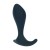 masażer Single Ripple Silicone Prostate Massager  Black