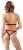 komplet Cottelli LINGERIE open red M/L