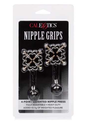 zaciski Weighted Nipple Press Metal Calexotics