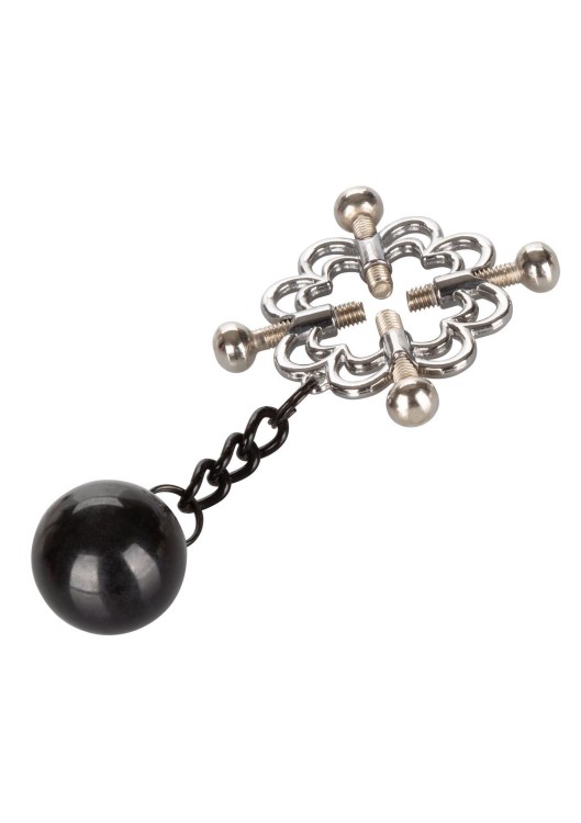 zaciski Weighted Nipple Press Metal Calexotics