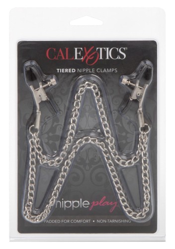 klamerki Tiered Nipple Clamps Metal  Calexotics