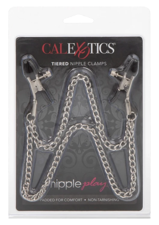 klamerki Tiered Nipple Clamps Metal  Calexotics