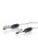 klamerki wibrujące Vibrating Nipple Clamps Black