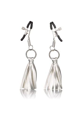 klamerki Playful Tassels Nipple Clamps Silver