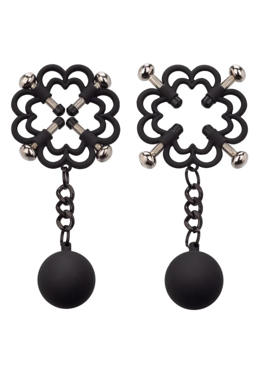 zaciski Weighted Nipple Press Metal