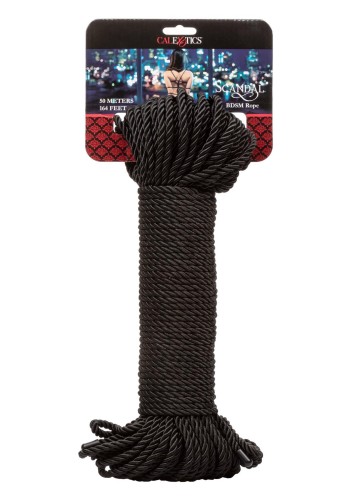 lina Scandal BDSM Rope Black 50 m