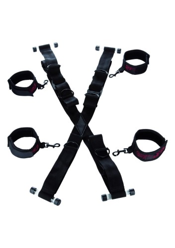 kajdanki Scandal Over The Door Cross Black