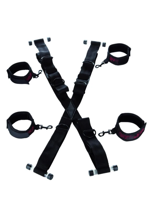 kajdanki Scandal Over The Door Cross Black