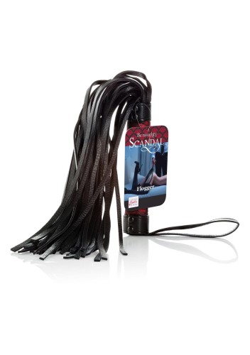 pejcz Scandal Flogger With Tag Black