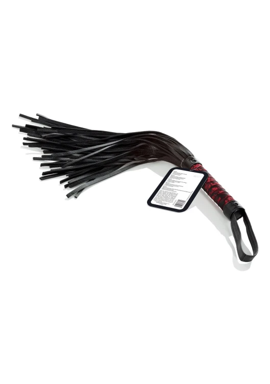 pejcz Scandal Flogger With Tag Black
