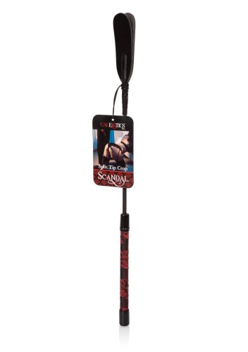 pejcz Scandal Split Tip Crop Red