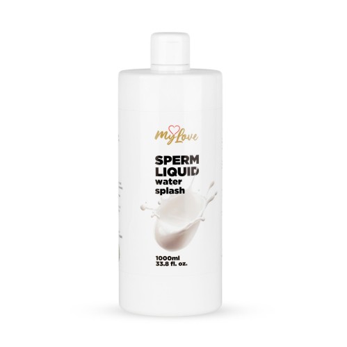żel MyLove Sperm liquid water splash 1000 ml