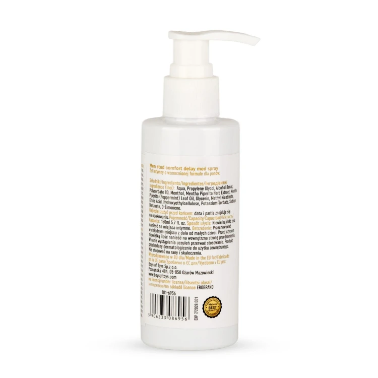 żel MyLove Men stud comfort delay med gel 150 ml