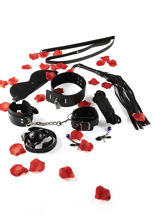 zestaw Bdsm Starter Kit Black