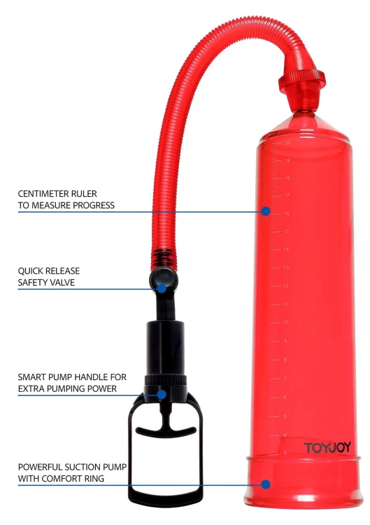 pompka Power Pump Red