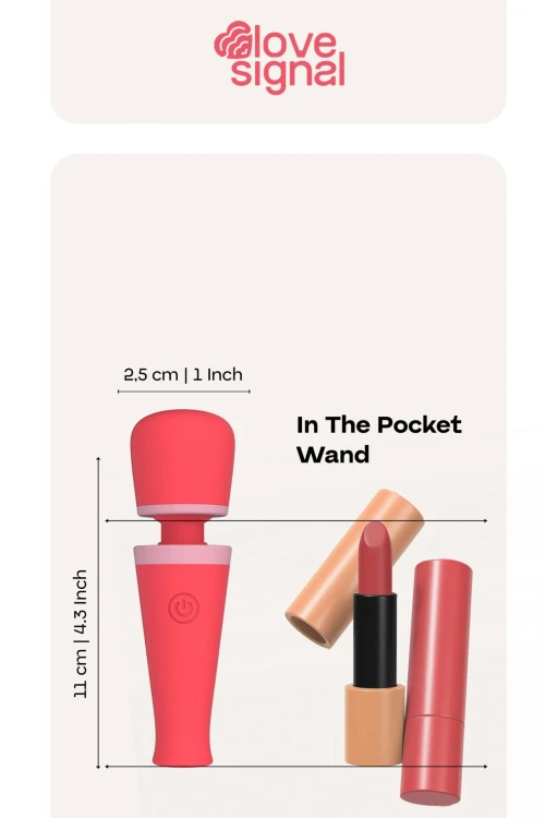 wibrator wand In The Pocket Wand