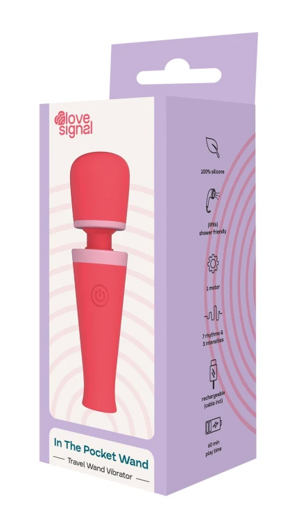 wibrator wand In The Pocket Wand