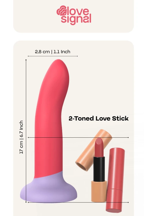 masażer 2-Toned Love Stick Medium