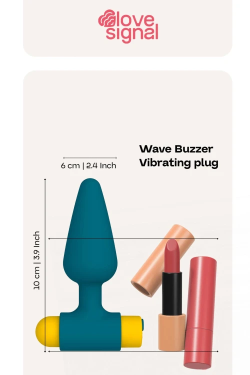 korek analny Wave Buzzer