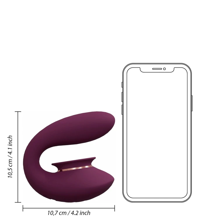 masażer Twitch 3 Burgundy