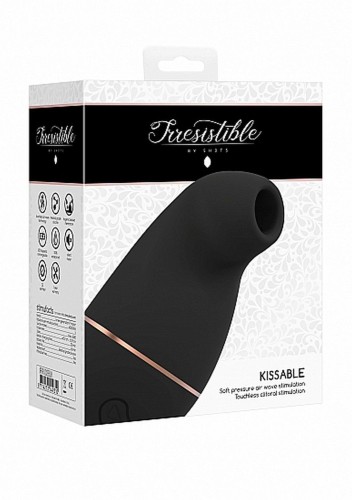 masażer Kissable Black