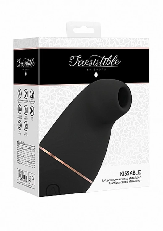 masażer Kissable Black