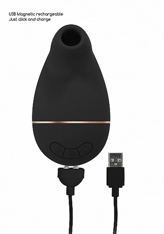 masażer Kissable Black