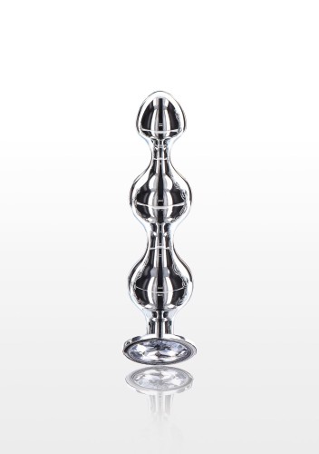 sonda Diamond Star Beads Medium Silver