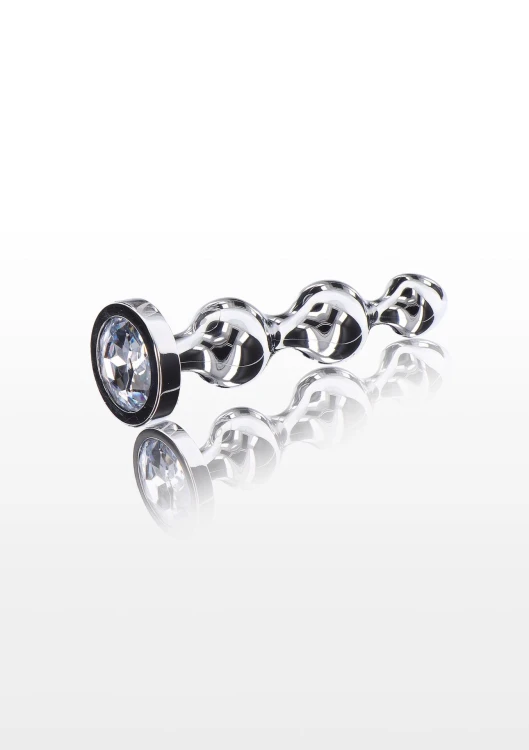 sonda Diamond Star Beads Medium Silver