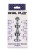 sonda Diamond Star Beads Medium Silver