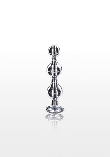 sonda Diamond Star Beads Small Silver