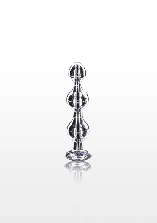 sonda Diamond Star Beads Small Silver