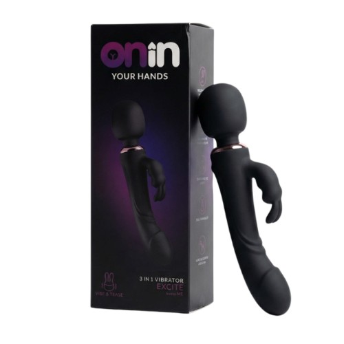 wibrator ONIN Rabbit  black
