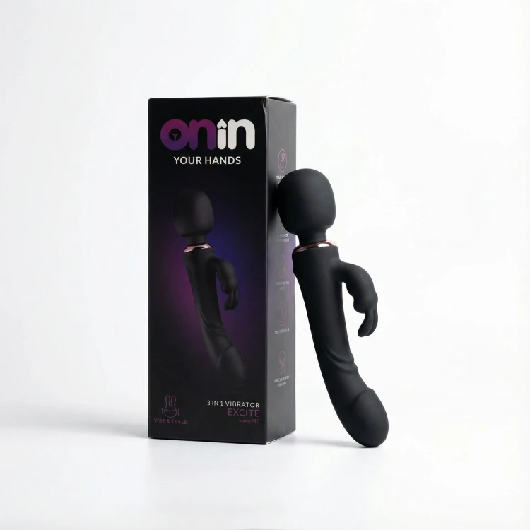 wibrator ONIN Rabbit  black