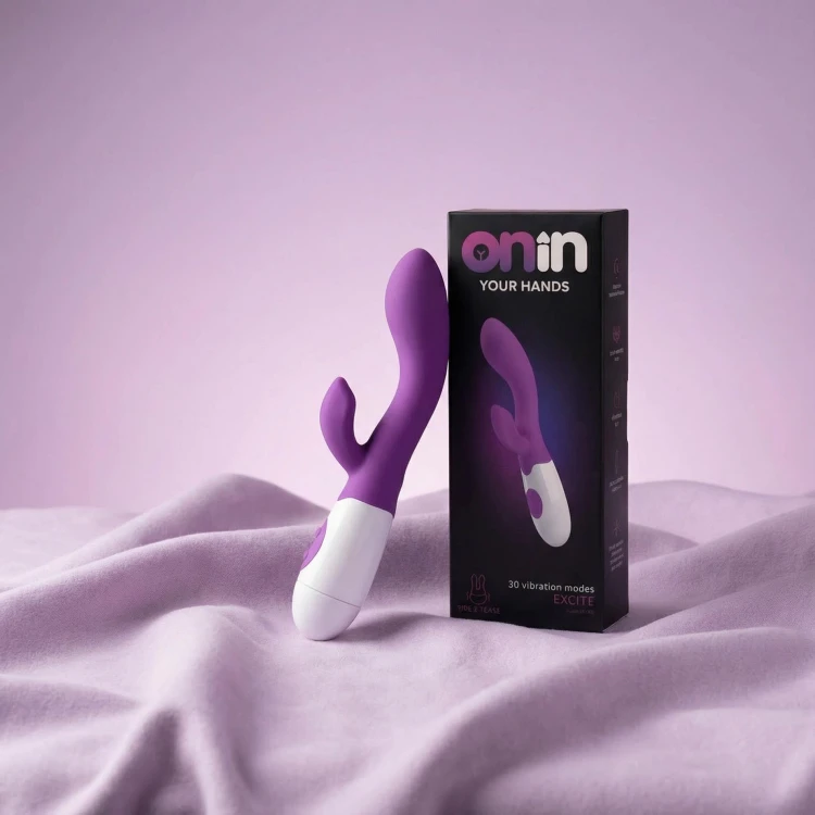 wibrator ONIN Rabbit vibrator purple