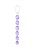 sonda analna Swirl Pleasure Beads Purple