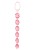 sonda analna Swirl Pleasure Beads Pink