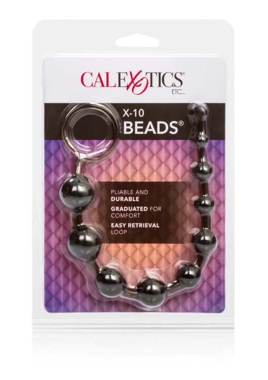 sonda analna X-10 Beads Black